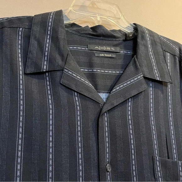 NEW Axist Silk Touch men's button-down shirt, XXL NWT - Picture 2 of 7